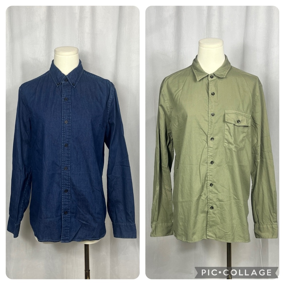 Men’s Baldwin 100% Cotton Button Down Shirt Bundle.‎
